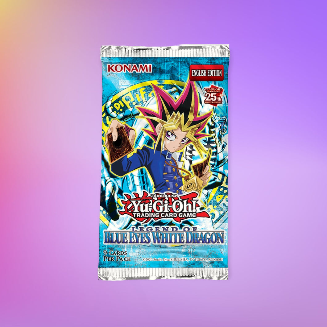 Yu-Gi-Oh Legend of Blue Eyes White Dragon Booster Pack (25th Anniversary)