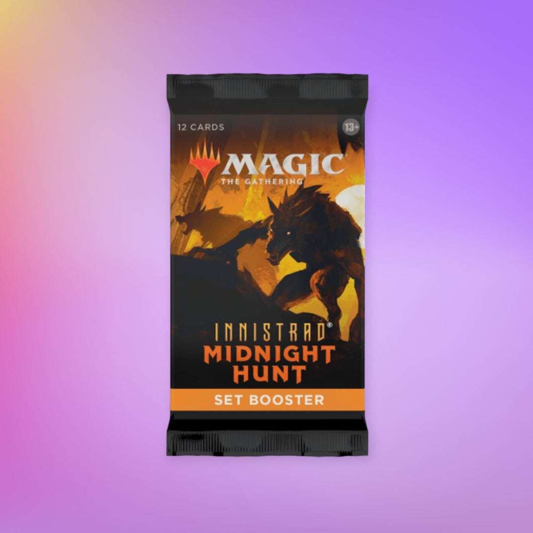 Magic: The Gathering Innistrad Midnight Hunt Set Booster Pack