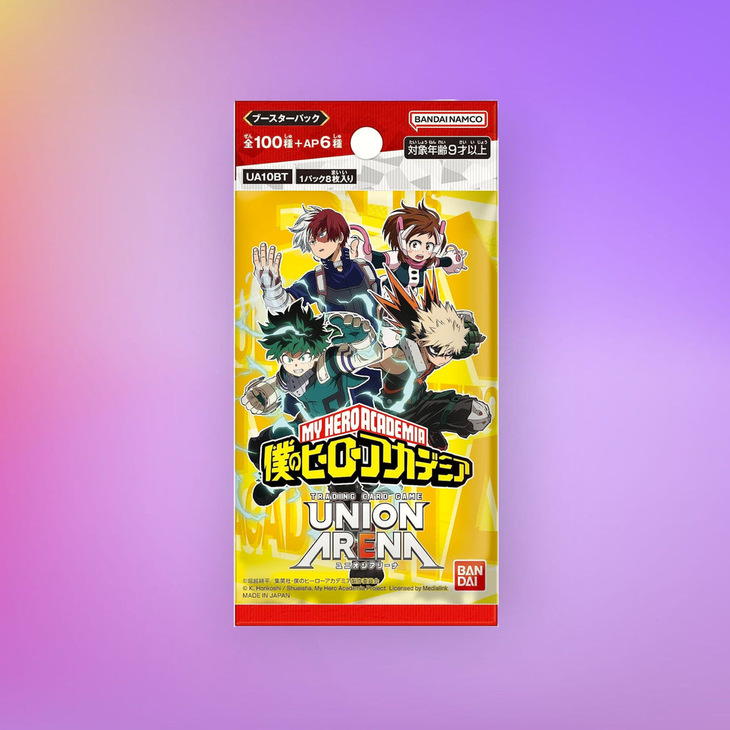 My Hero Academia Union Arena Booster Pack