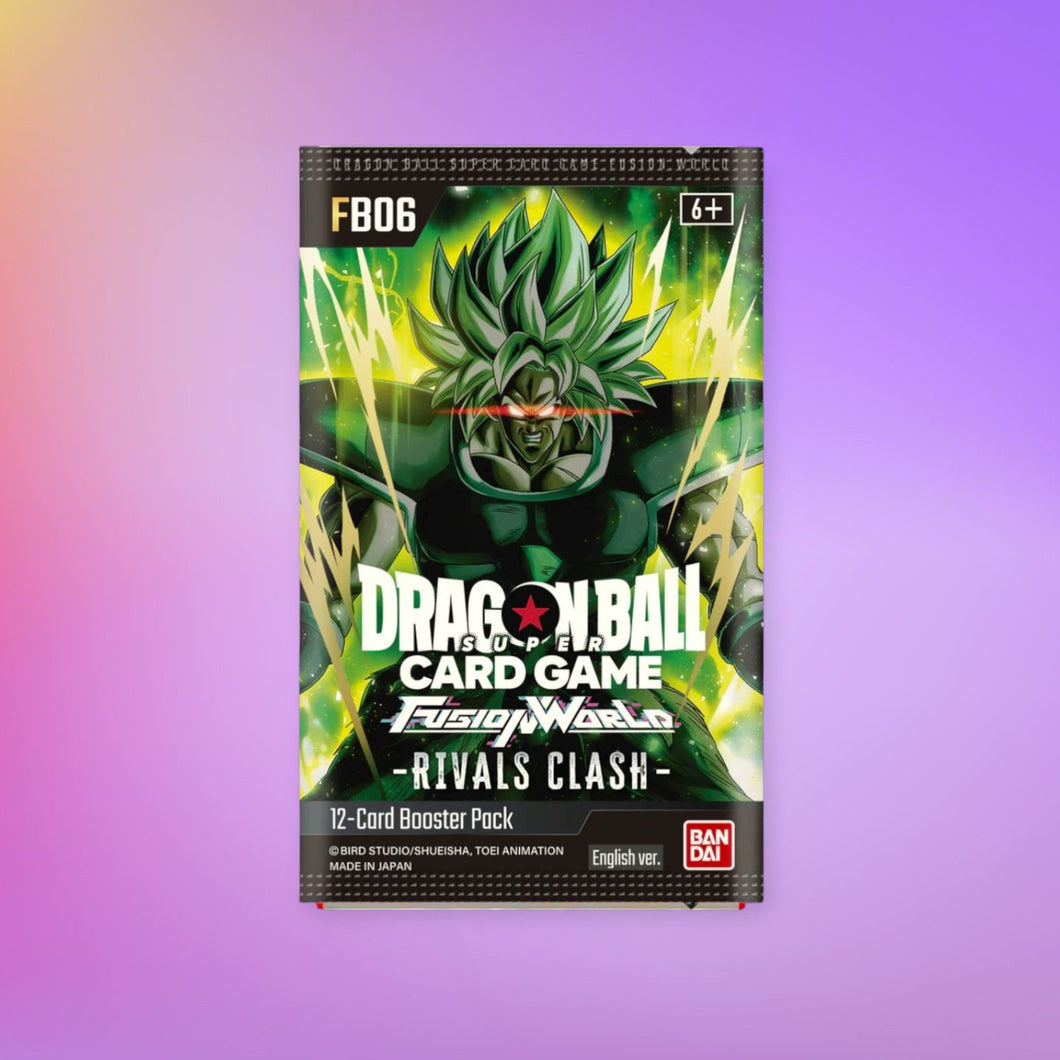 Dragonball Rivals Clash FB06 Booster Pack