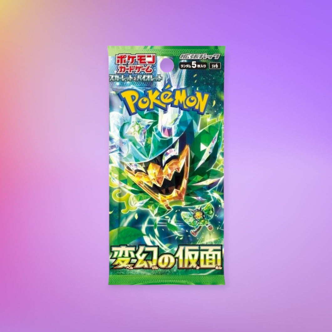 Mask of Change Japanese Booster Pack