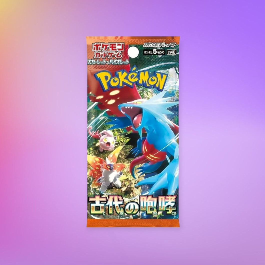 Ancient Roar Japanese Booster Pack