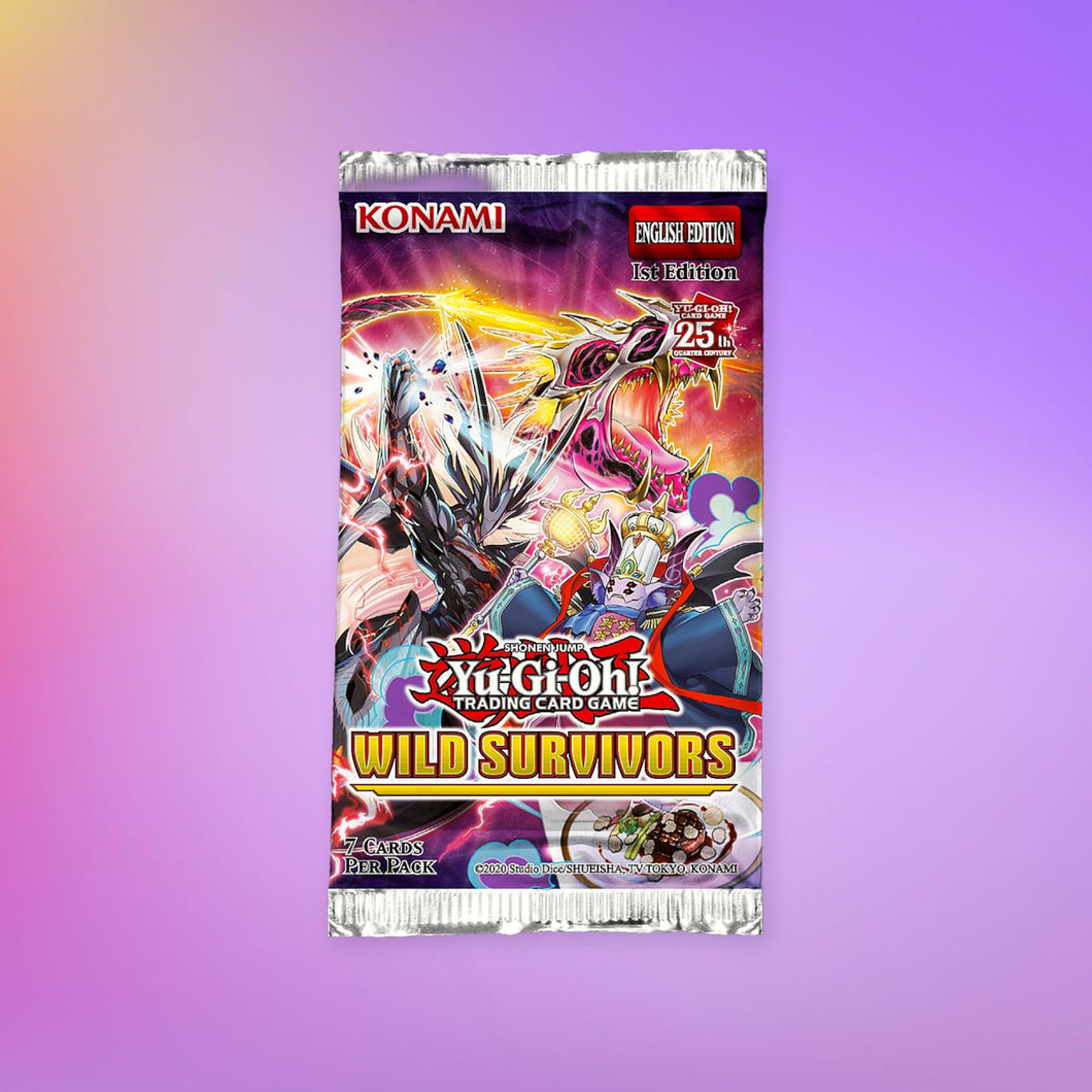 Yu-Gi-Oh Wild Survivors Booster Pack
