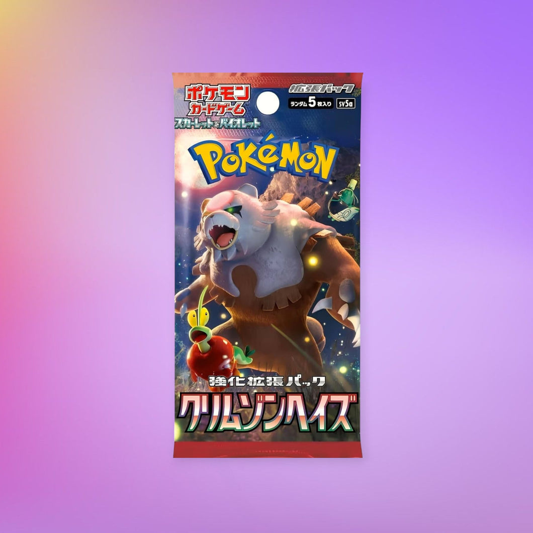 Crimson Haze Japanese Booster Pack