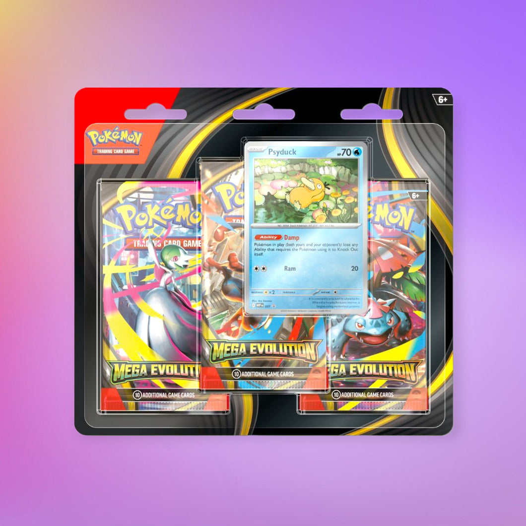 Mega Evolution Triple Blister Pack