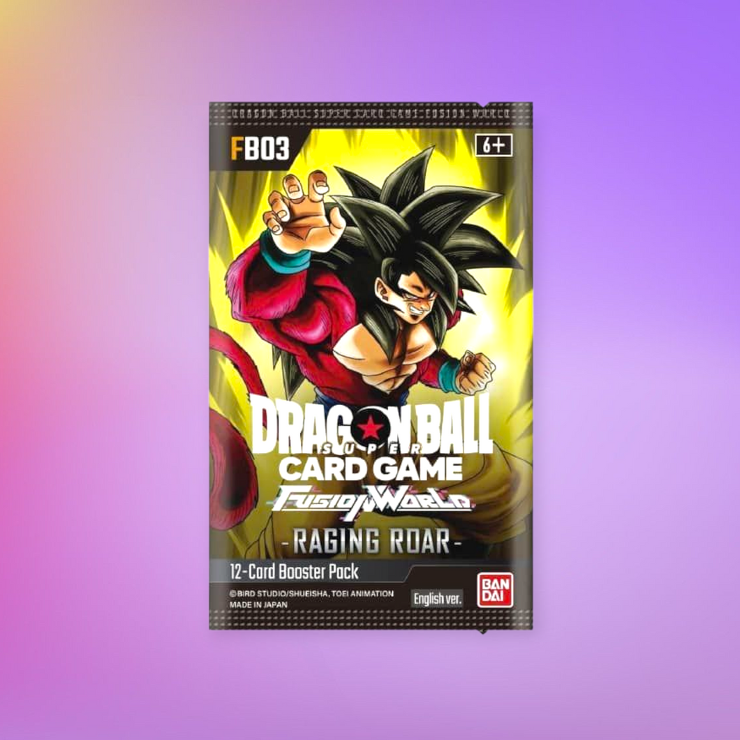 Dragonball Raging Roar FB03 Booster Pack