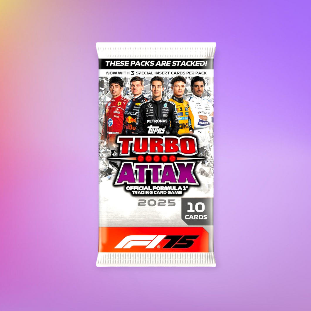 F1 Turbo Attax 2025 Booster Pack