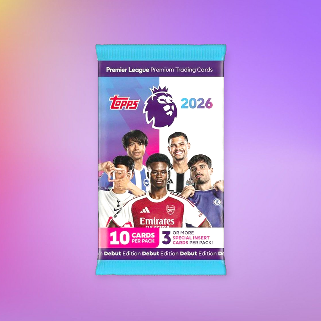 Topps Premier League 2026 Trading Card Pack