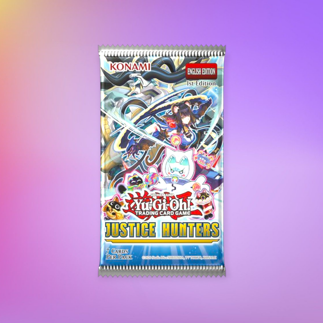 Yu-Gi-Oh Justice Hunter Booster Pack