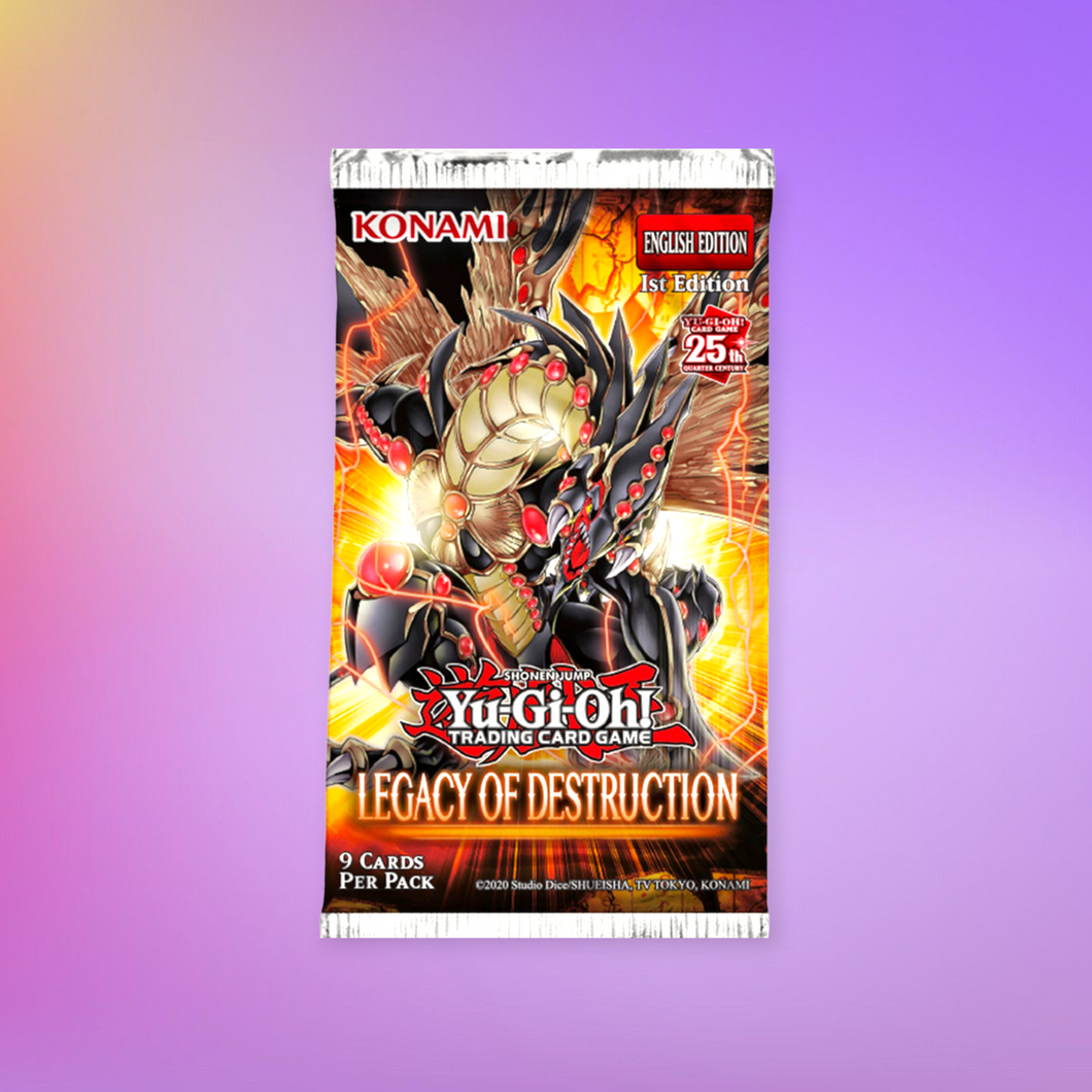 Yu-Gi-Oh Legacy of Destruction Booster Pack