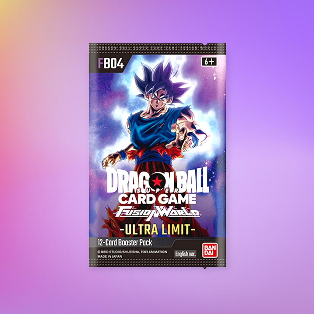 Dragonball Ultra Limit FB04 Booster Pack