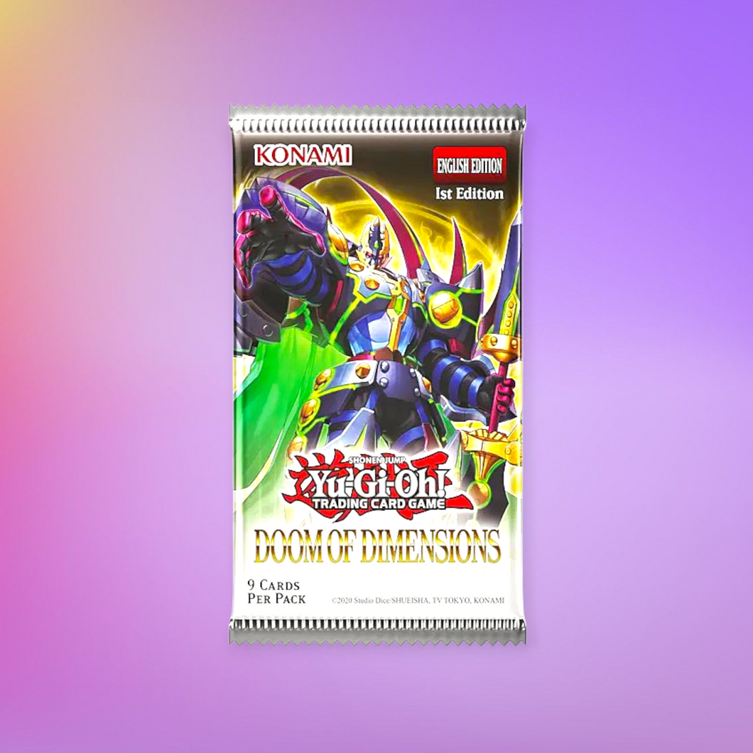 Yu-Gi-Oh Doom of Dimensions Booster Pack