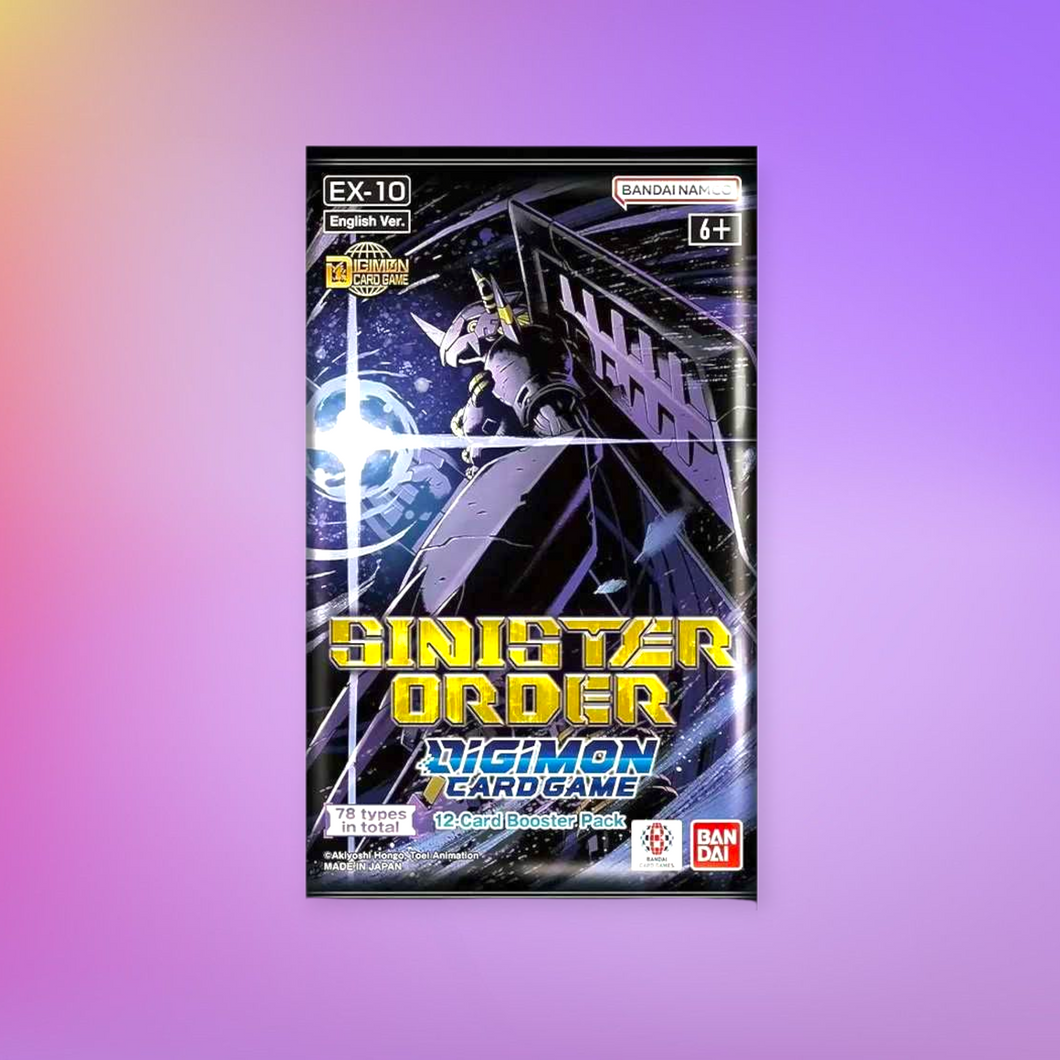 Digimon Sinister Order Booster Pack
