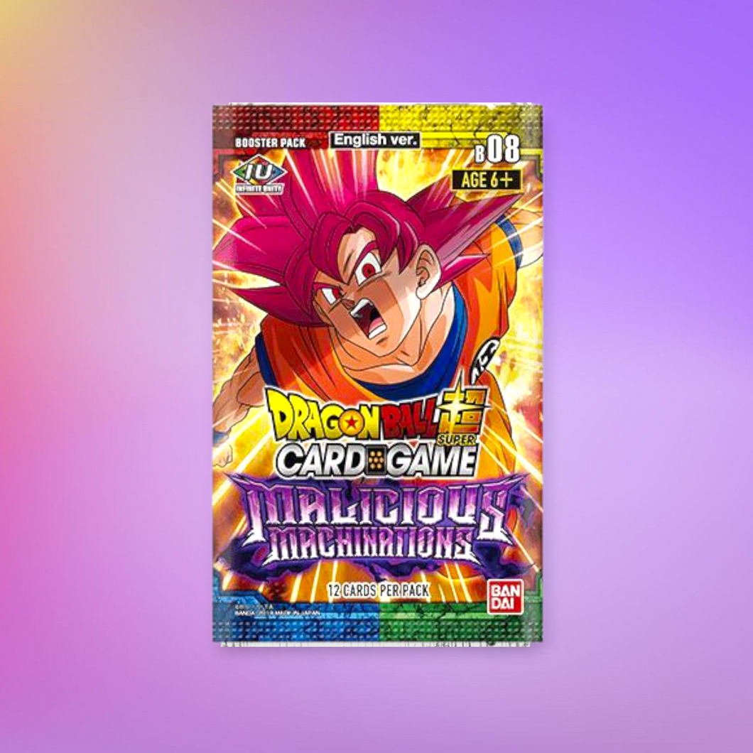 Dragonball Malicious Machinations Booster Pack
