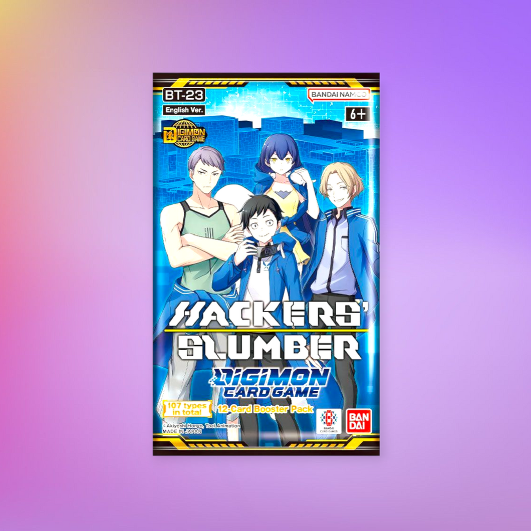 Digimon Hackers Slumber Booster Pack