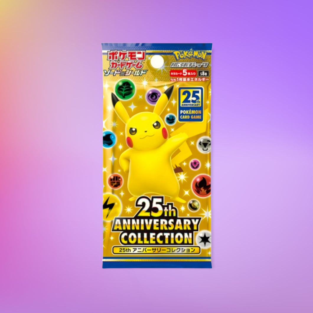 25th Anniversary Japanese Booster Pack