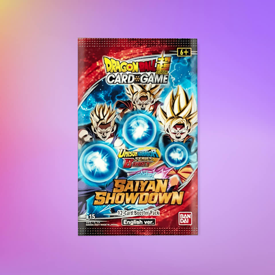 Dragonball Super Saiyan Showdown Booster Pack