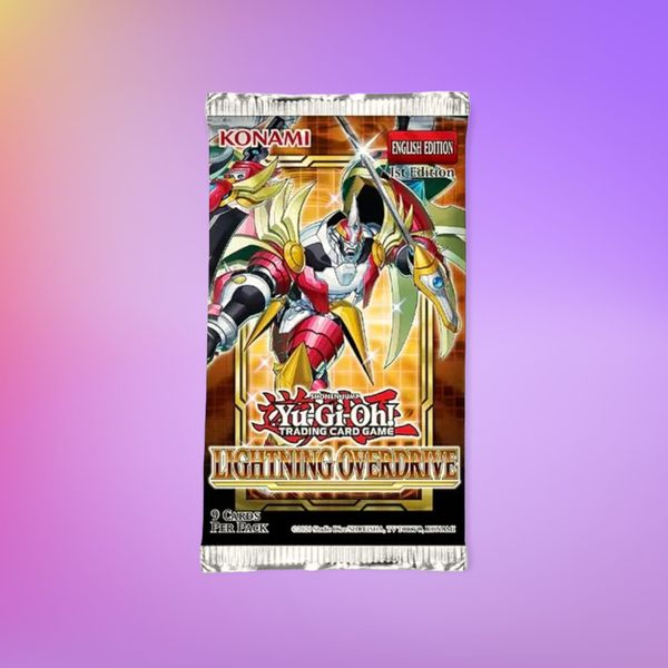 Yu-Gi-Oh Lightning Overdrive English Booster Pack