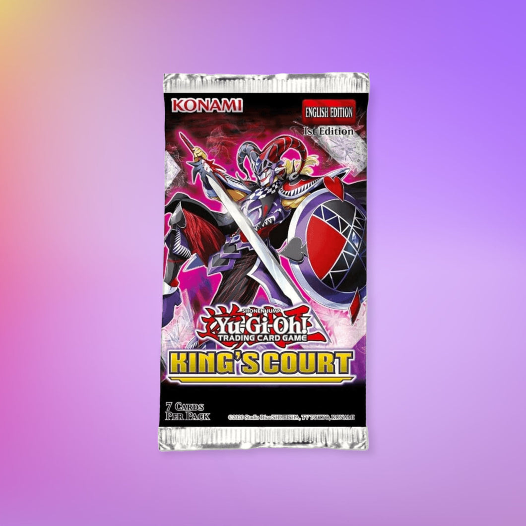 Yu-Gi-Oh Kings Court English Booster Pack