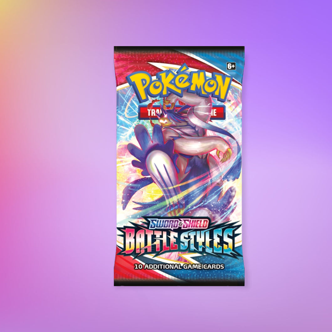 Battle Styles English Booster Pack