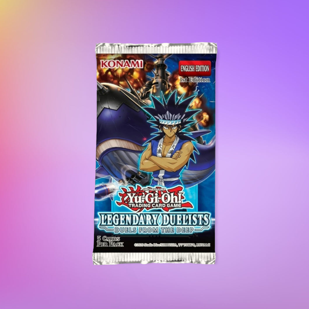 Yu-Gi-Oh Duels from the Deep English Booster Pack