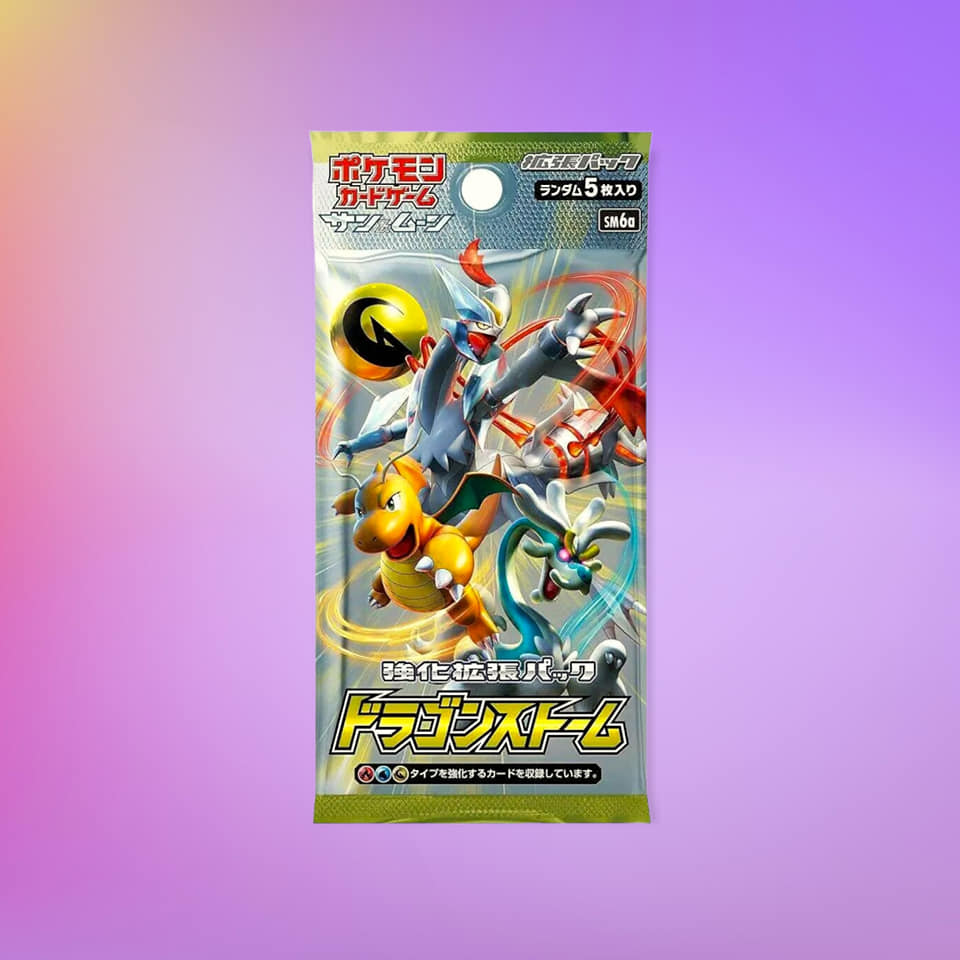 Dragon Storm Japanese Booster Pack