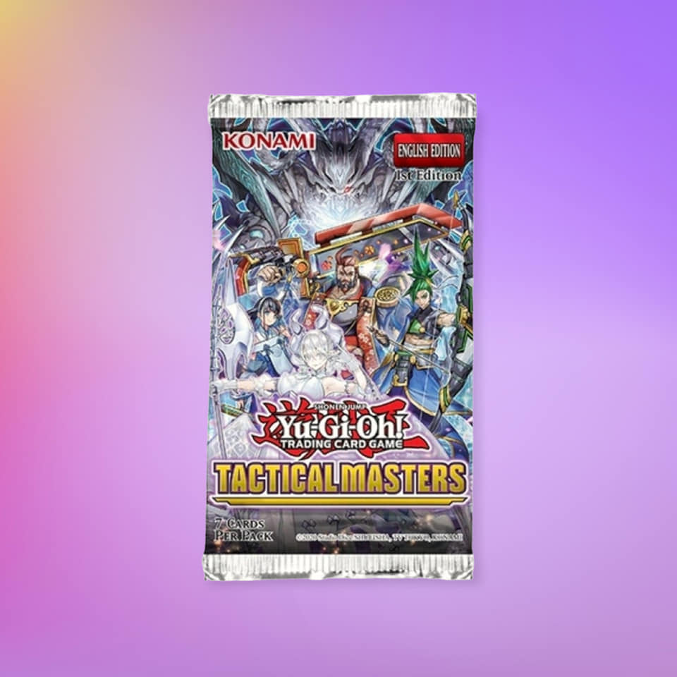 Yu-Gi-Oh Tactical Masters English Booster Pack