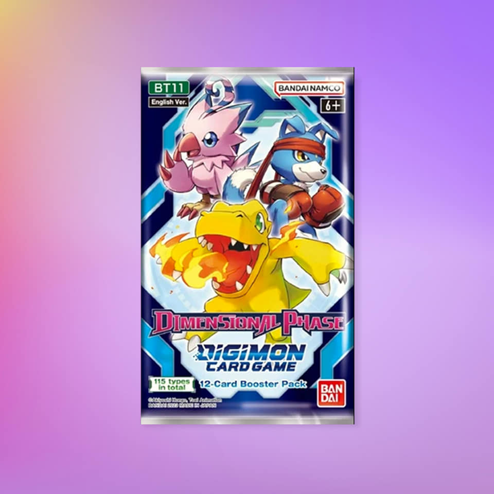 Digimon Dimensional Phase Booster Pack