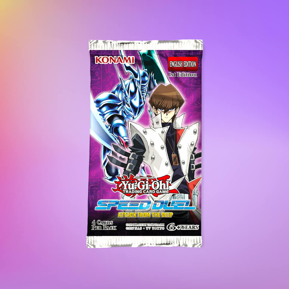 Yu-Gi-Oh Speed Duel Attack From The Deep Booster Pack