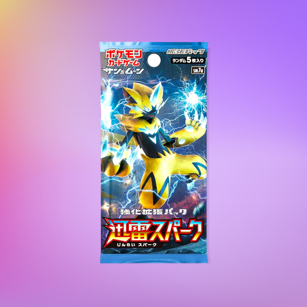 Thunderclap Spark Japanese Booster Pack