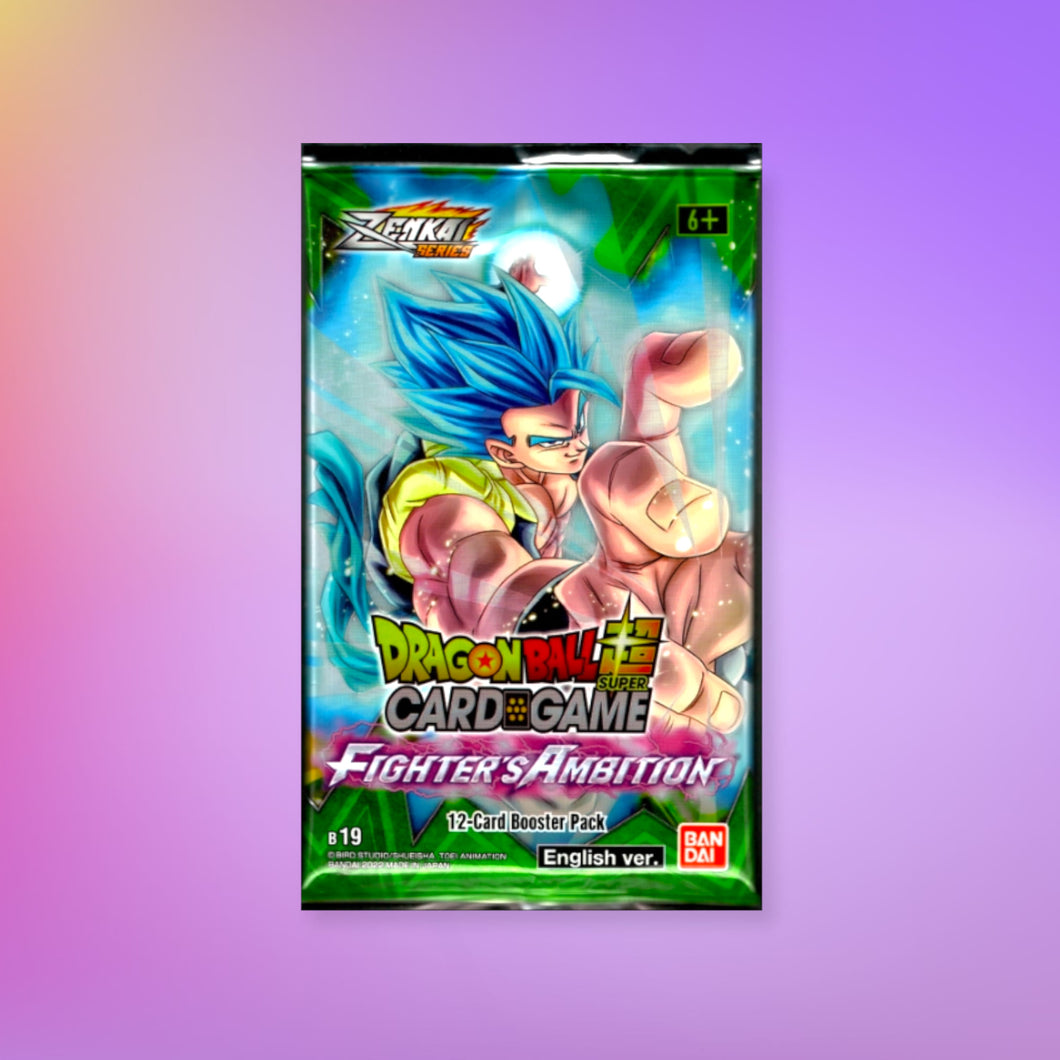 Dragonball Fighter's Ambition Booster Pack