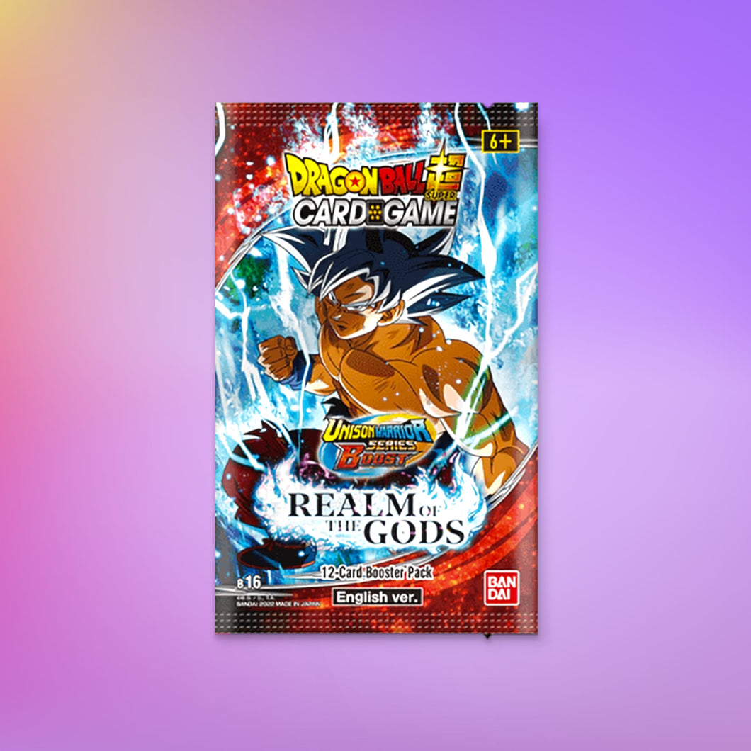 Dragonball Super Realm of the Gods Booster Pack